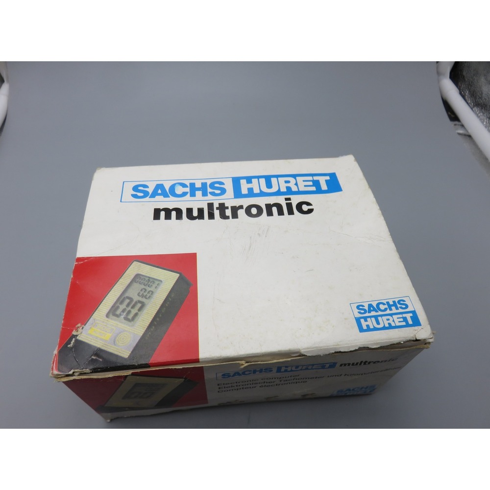 Vintage Sachs Huret Multronic Bicycle Computer Tachometer Odometer France
